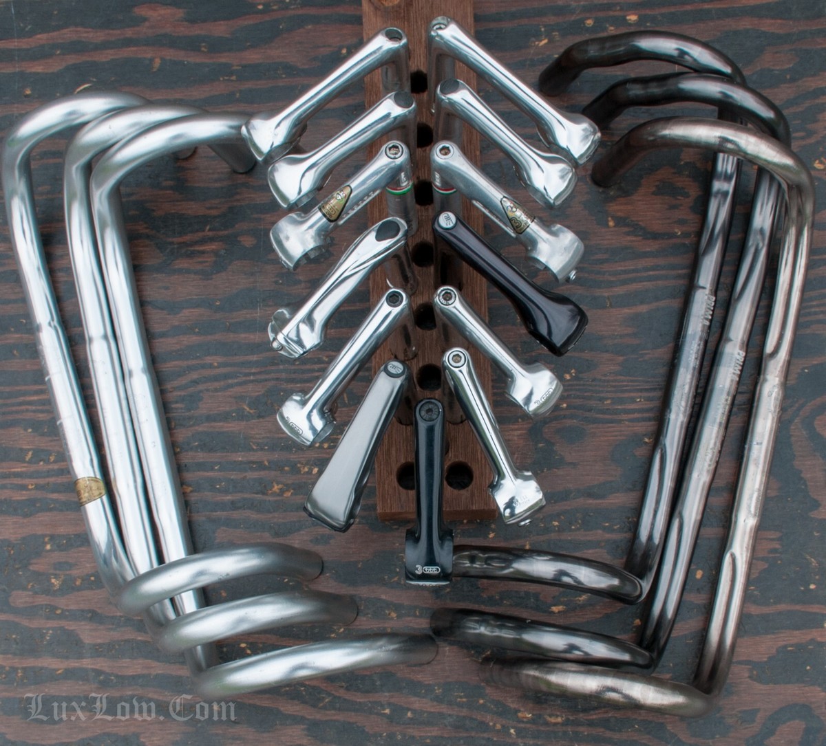 Vintage 3ttt RoadBike HANDLEBARS & STEMS Record 25.8mm 26.0 Evol