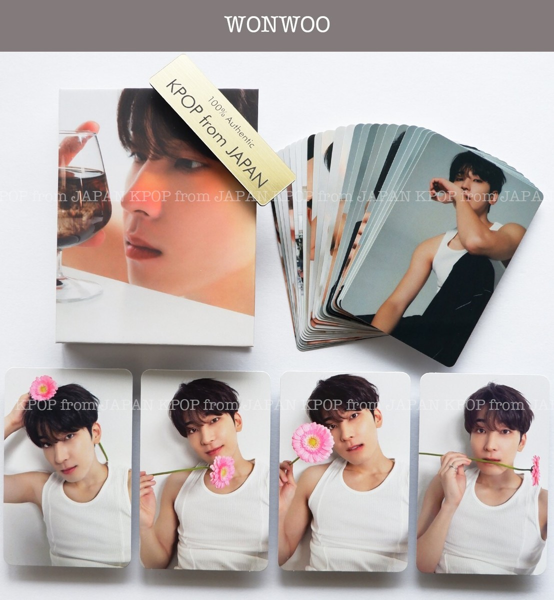 WONWOO SEVENTEEN 17 IS RIGHT HERE DEAR ver. Binder + Concept card