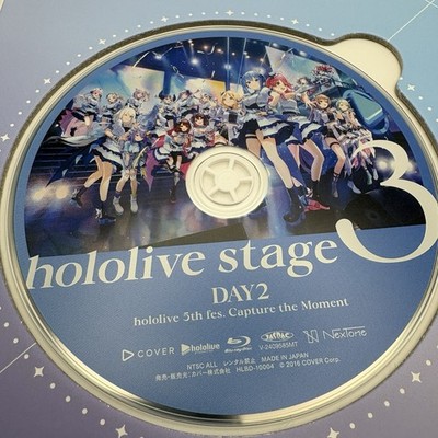 Hololive 5th fes. Capture the Moment Blu-ray 5 Disc Japan Limited