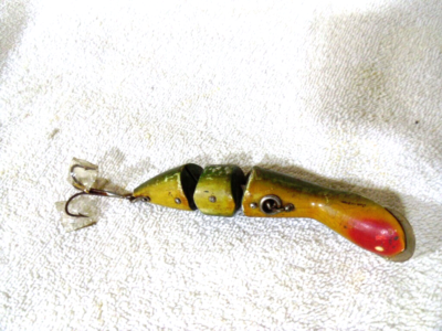 Rare 1923 Heddon Double Jointed 