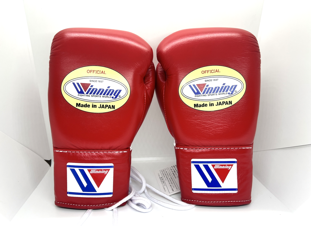 Winning Boxing Gloves Professional Type 8oz Red String type JAPAN