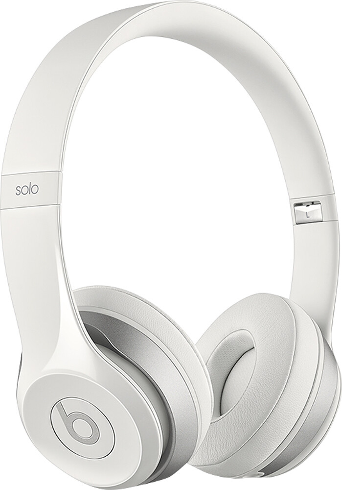 Beats by Dr Dre Solo 2 Wired On-Ear Headphone - White (B0518