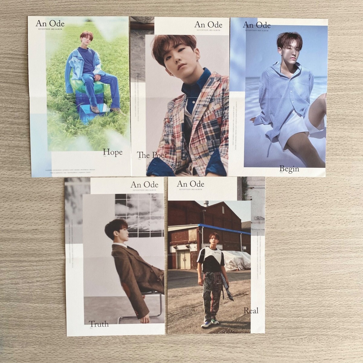 SEVENTEEN 3rd album An Ode Hoshi complete set + HMV Photo card | eBay