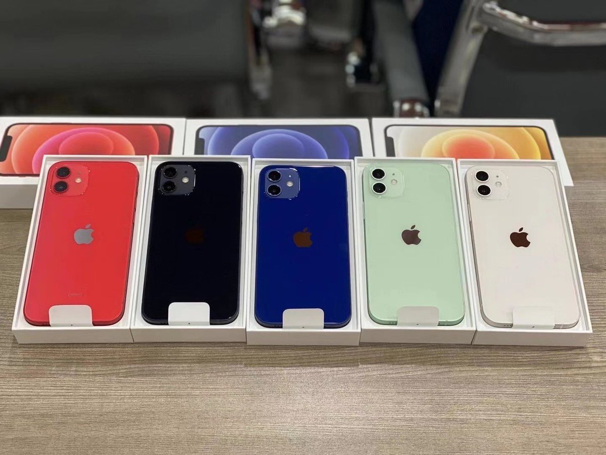 Apple iPhone 12 Unlocked Various Colors 64GB 128GB 256GB