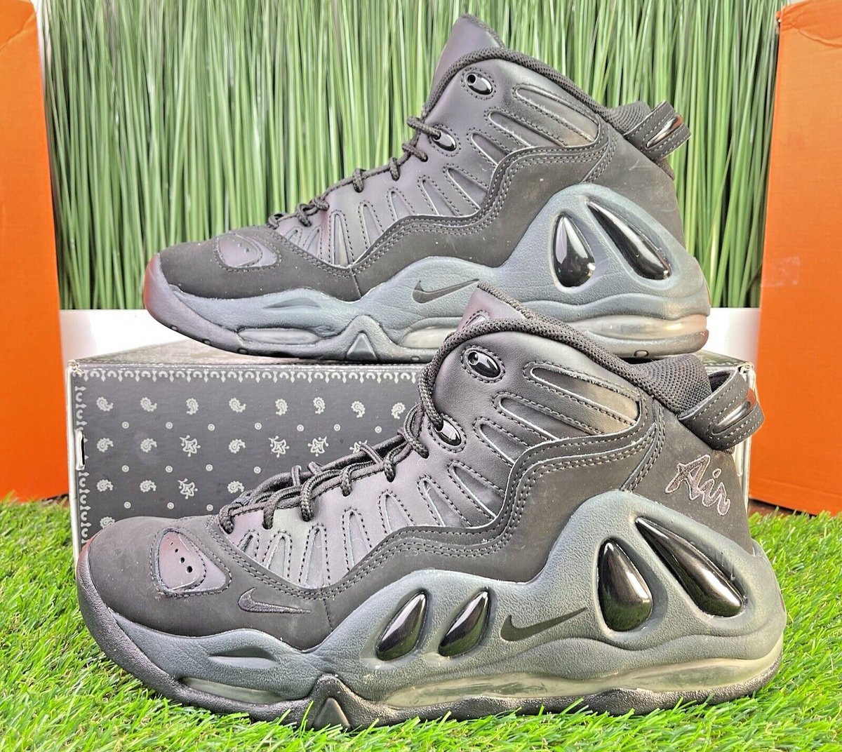 Nike Air Max Uptempo 97 Scottie Pippen Black 399207-005 Size 9.5