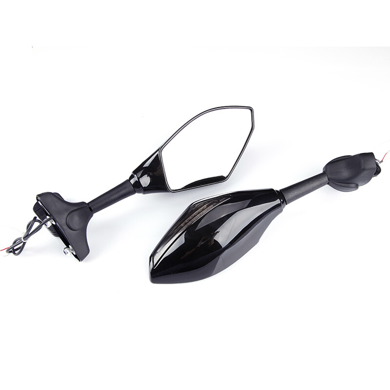 LED Turn Signal Mirrors For 2005 2006 2007 2008 2009 2010 KAWASAKI