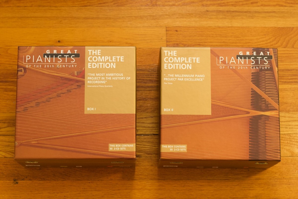 Great Pianists Of The 20th Century The Complete Edition 200 CD Set
