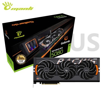 MANLI GeForce RTX 5080 Gallardo OC D7 16GB Gaming Graphics Card | eBay