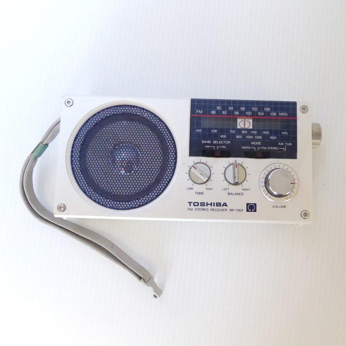 Vintage Toshiba Rp-700F Am/Fm Stereo Receiver portable Radio