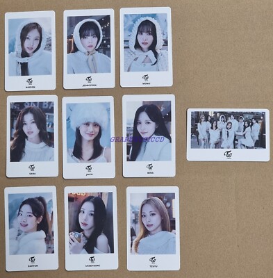 TWICE JAPAN POP-UP STORE SKI BAR OFFICIAL GOODS PHOTOCARD PHOTO