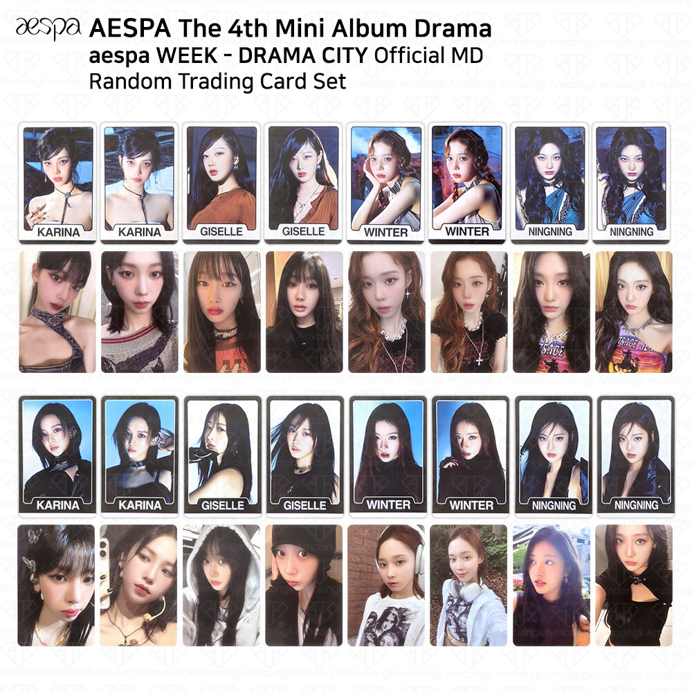 Aespa 4th Mini Album Drama Aespa Week Drama City Random Trading