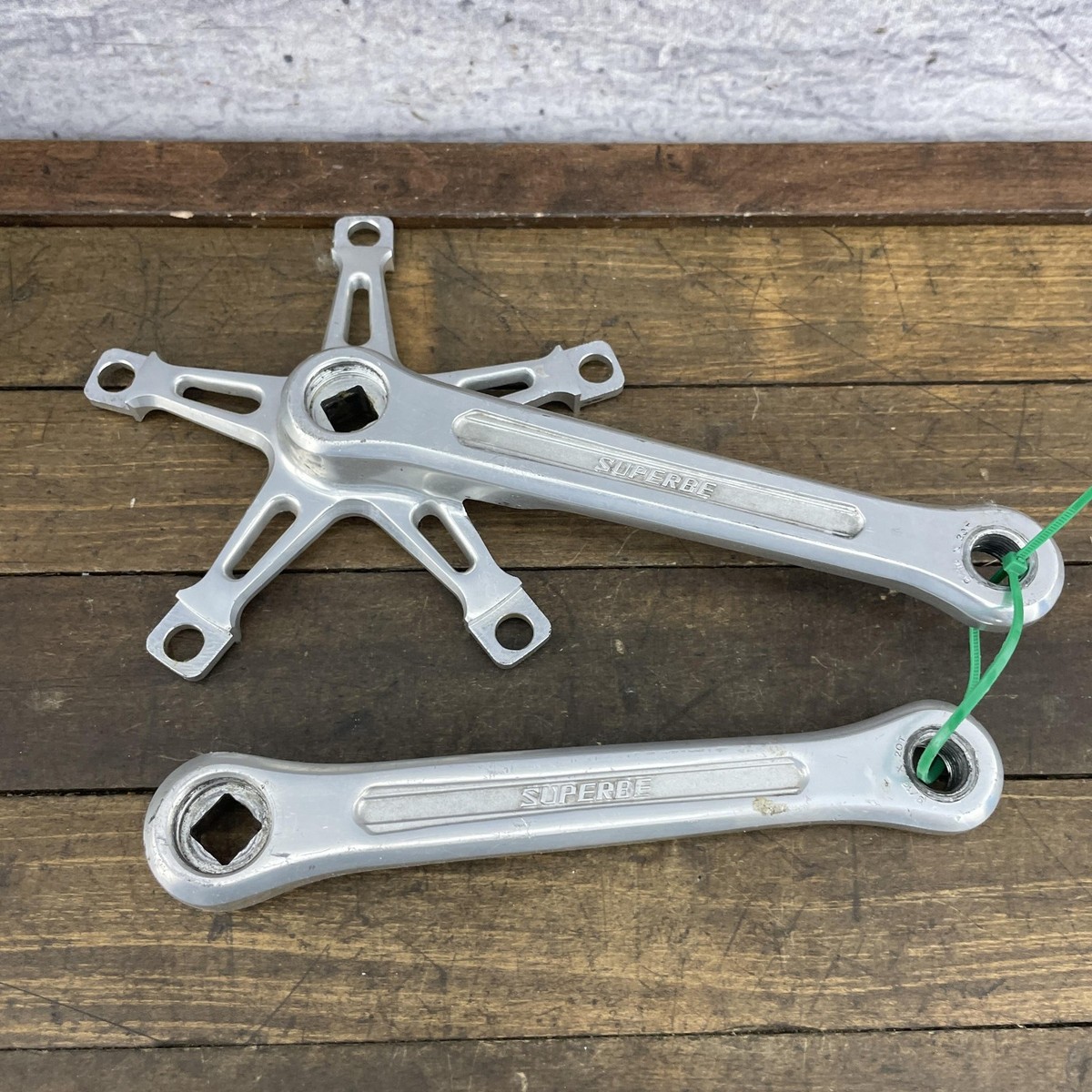 Vintage Suntour Superbe Crankset 170 mm 144 BCD Japan Old BMX Road