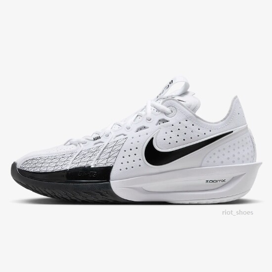 Nike G.T. Cut 3 EP Basketball Shoes “White/Black” (DV2918-102