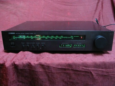 Yamaha T-1 Natural Sound AM FM Tuner Receiver Working Made in