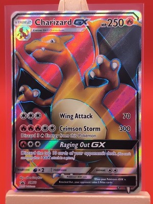 Charizard GX SM60 Sun & Moon Full Art Ultra Rare Holo Promo