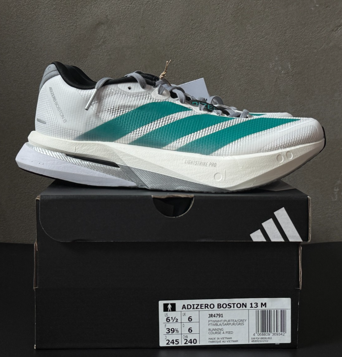 adidas Adizero Boston 13 Men's Running Shoes Sports Jogging