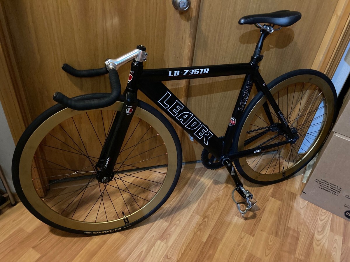 🔥RARE🔥 LEADER 735TR Track bicycle NICE Fyxation BIKE. All