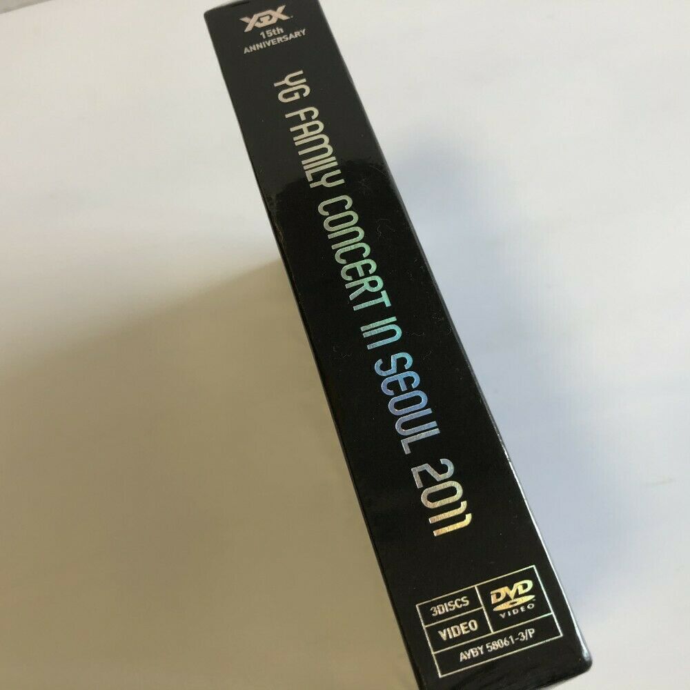 YG Family 15th ANNIVERSARY YG FAMILY CONCERT in SEOUL 2011 DVD