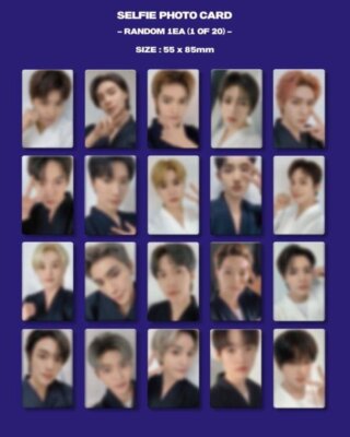 NCT ZONE KENDO VER COUPON, SELFIE PHOTOCARD OFFICIAL NCT DREAM NCT