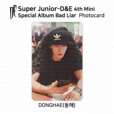 D&E Donghae Eunhyuk from Super Junior 4th Mini Special Album Bad