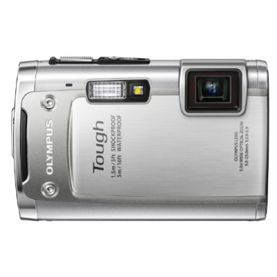 OLYMPUS TOUGH TG-615 SLV Waterproof 14MP 3D Eye-Fi card compatible