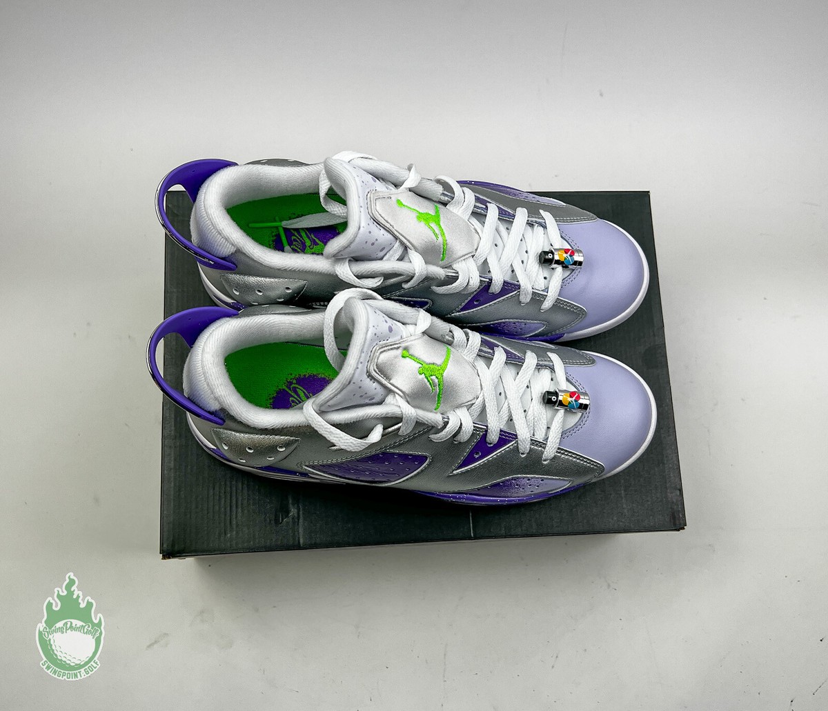 New Nike Jordan Retro 6 G NRG U23 Purple FD0205 Golf Shoes Men's