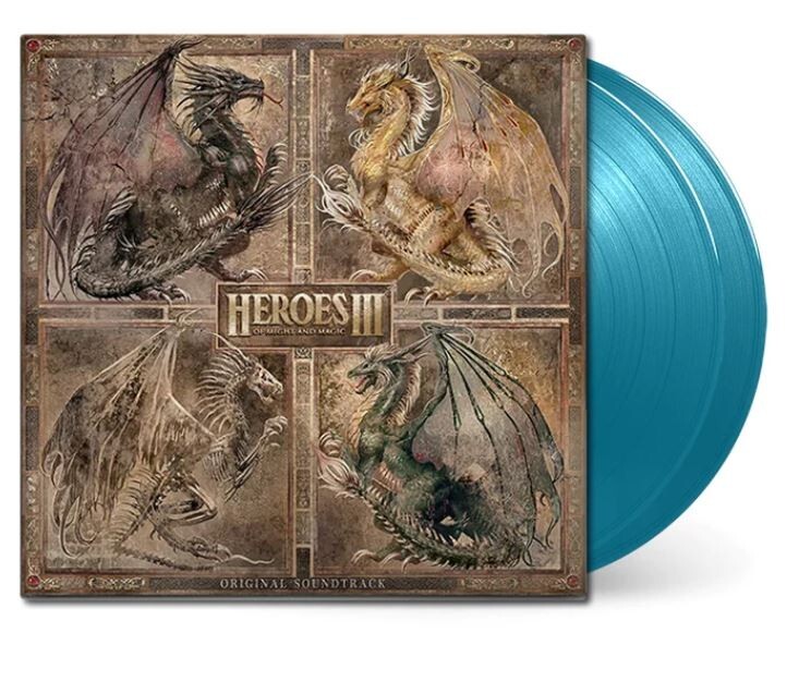 Heroes of Might and Magic III 3 Vinyl Record Soundtrack 2 LP