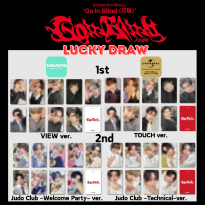 &TEAM 月狼 Go in Blind 3rd Single JAPAN Luckydraw photo card