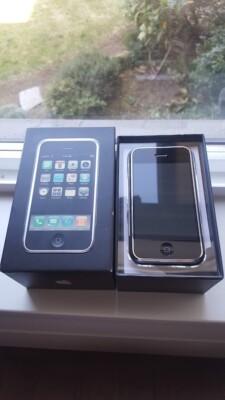 Apple iPhone 2G 1st Generation - 8GB - With Box, works | eBay