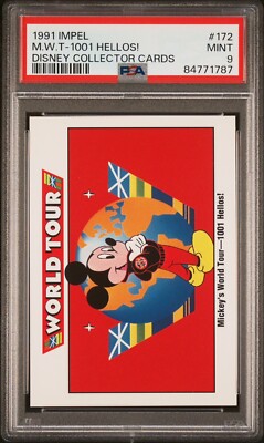 1991 Impel Disney Collector Cards World Tour Mickey Mouse 1001