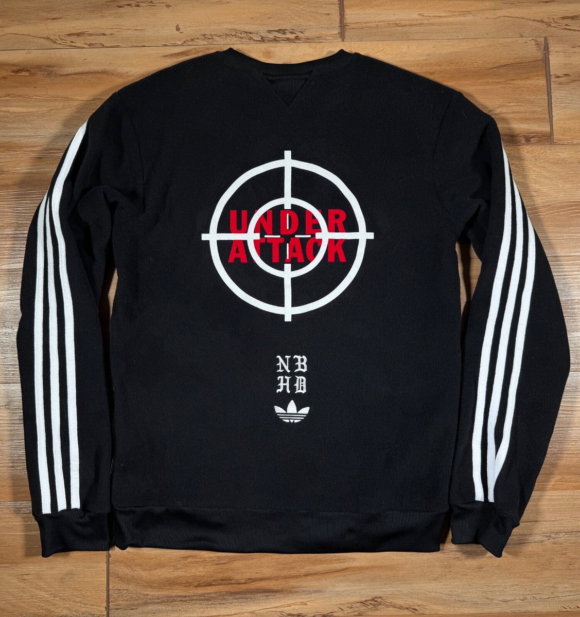 Adidas x Neighborhood Tokyo Under Attack Crosshair Black Fleece