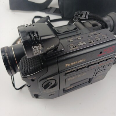 Panasonic Black VHS-C X20 Zoom Digital E15 Stabilization