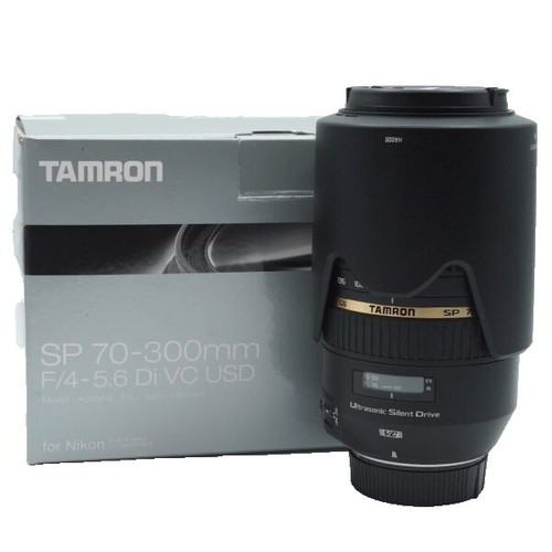 TAMRON SP 70-300mm F4-5.6 Di VC USD Nikon Lens, Popular Model