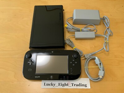 Nintendo Wii U Black Premium 32GB Box Console KURO [BOX] | eBay