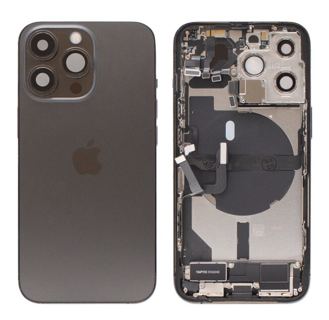 iPhone 13 Pro Back Housing Replacement Frame Graphite Original OEM