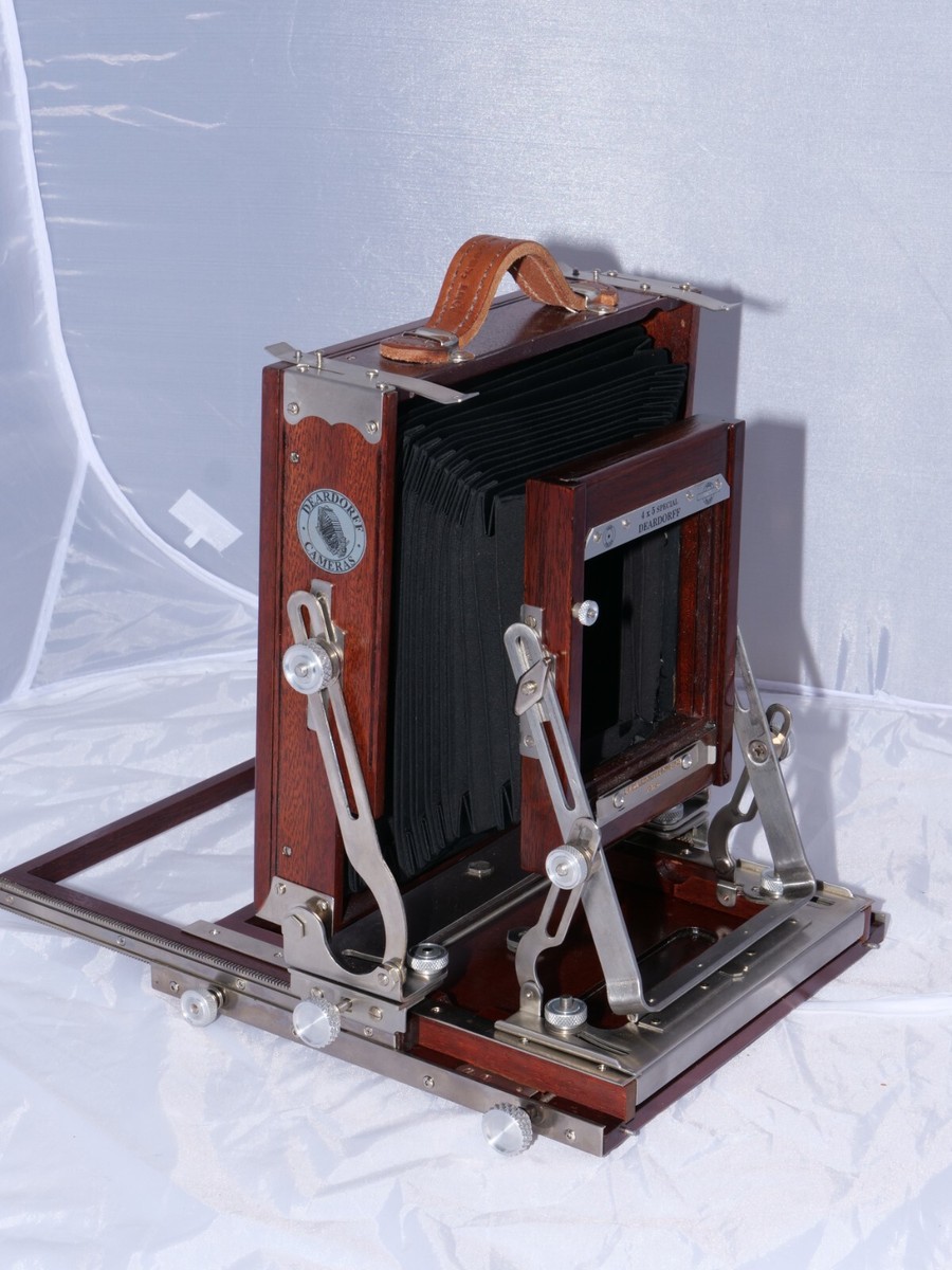 Deardorff 4x5 Special Field Camera. Graflok Revolving Back. 3 Bds