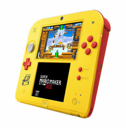 Nintendo 2DS Super Mario Maker for Nintendo 3DS Bundle - Yellow