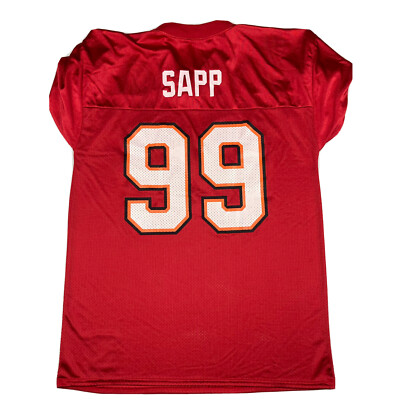 Vintage Reebok Tampa Bay Buccaneers Warren Sapp #99 Jersey Medium