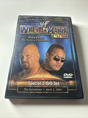 WWF Wrestlemania 17 (2 Disc DVD Set) WWE OOP HTF Stone Cold The