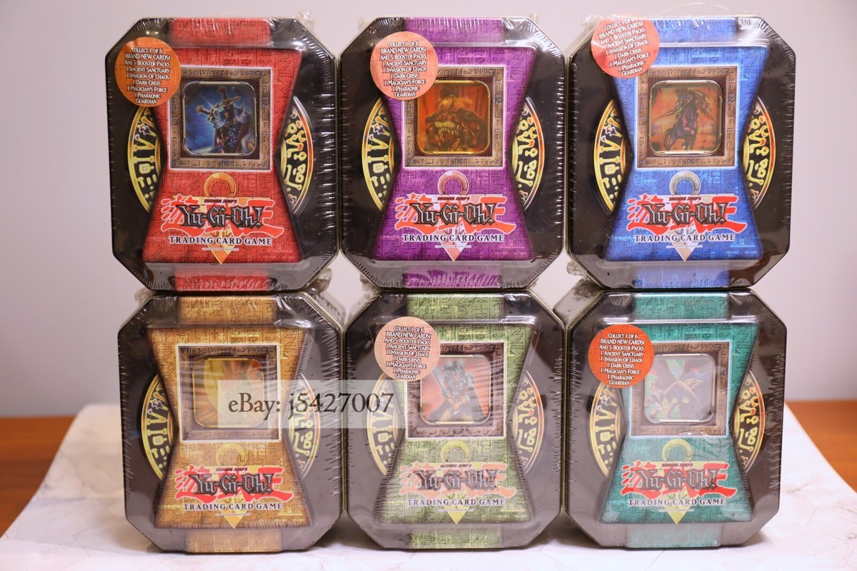 Yugioh / English 2004 Collectible Tin Set (6 Tins) / Sealed | eBay