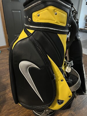 Nike Sasquatch Staff Bag Black And Yellow | eBay