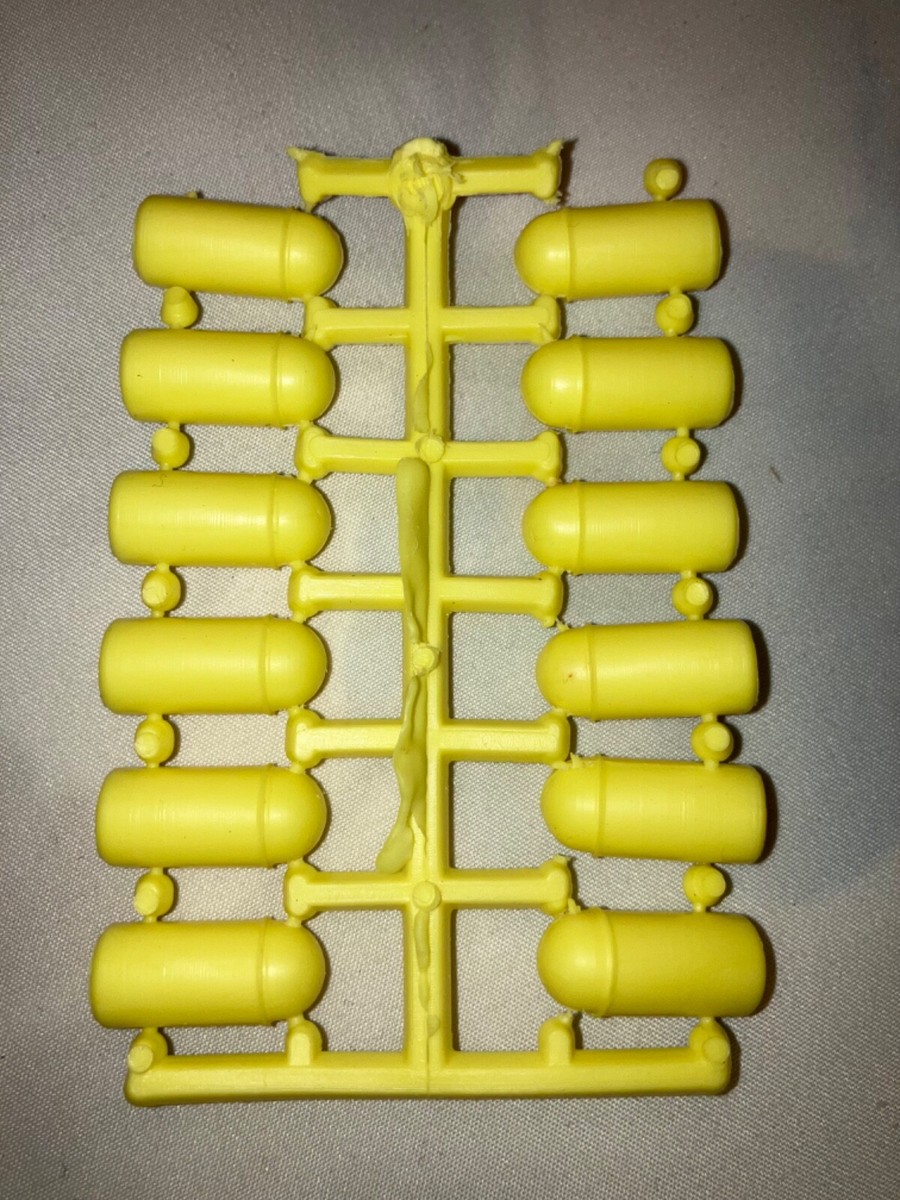 12) Edison Giocattoli YELLOW RUBBER BULLETS for ZK 235 , ZX 271