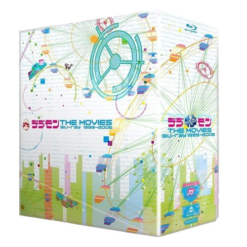 Digimon THE MOVIES Blu-ray 1999-2006 First Press Limited Edition