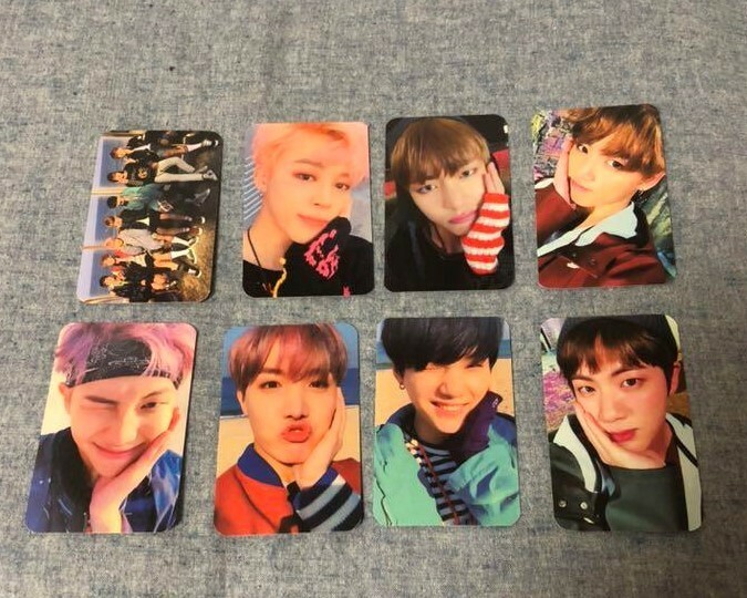 BTS YOU NEVER WALK ALONE Official Photo Card JUNGKOOK JIMIN SUGA