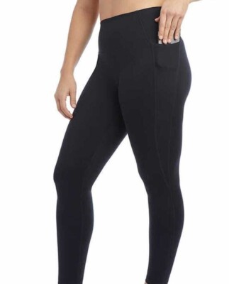 Danskin Ladies' High Rise Tight Lightweight Active 7/8 Leggings | eBay