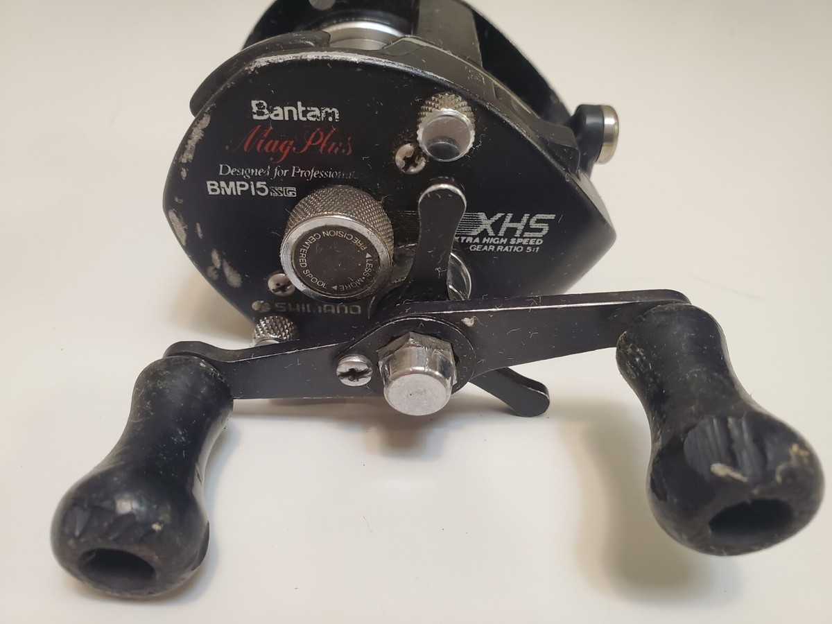 vintage shimano bantam mag plus BMP15SG bmp15 sg bmp XHS casting