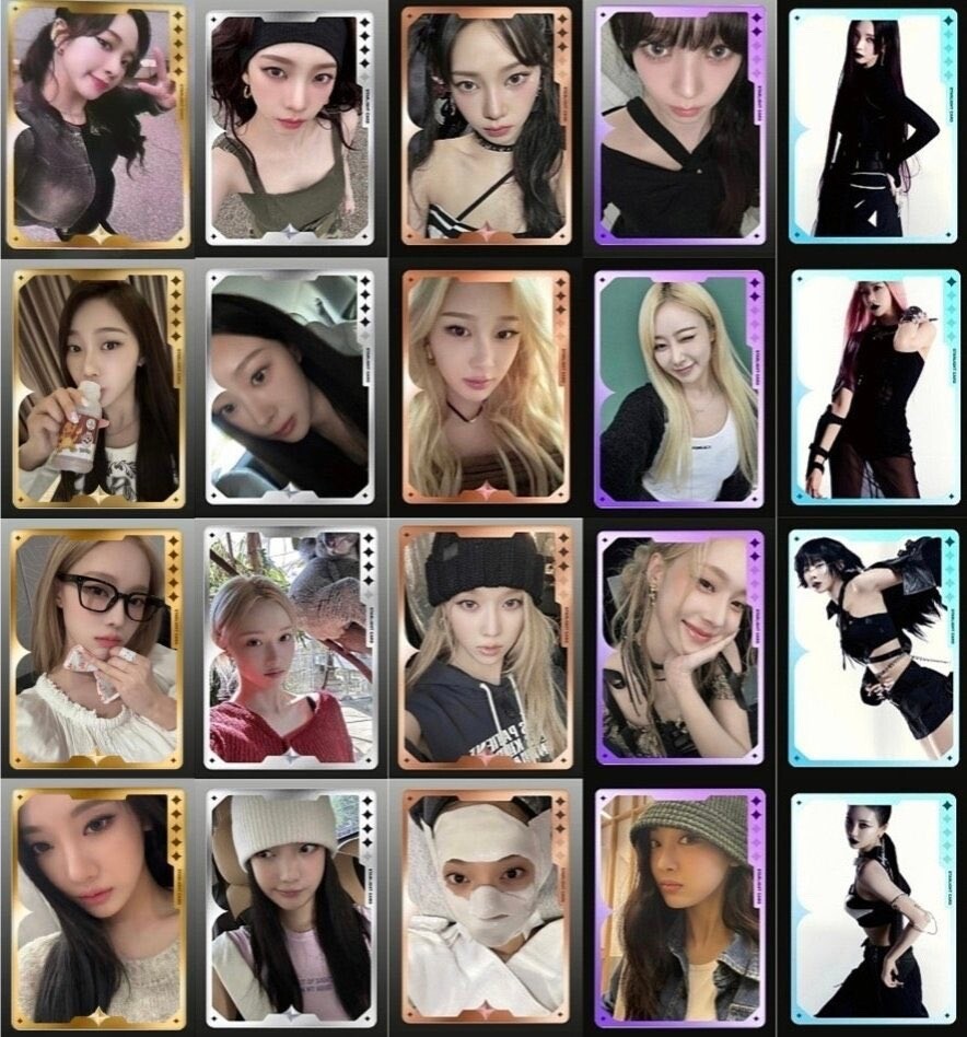 AESPA 5TH MINI ALBUM WHIPLASH QQ MUSIC PHOTOCARD OFFICIAL | eBay