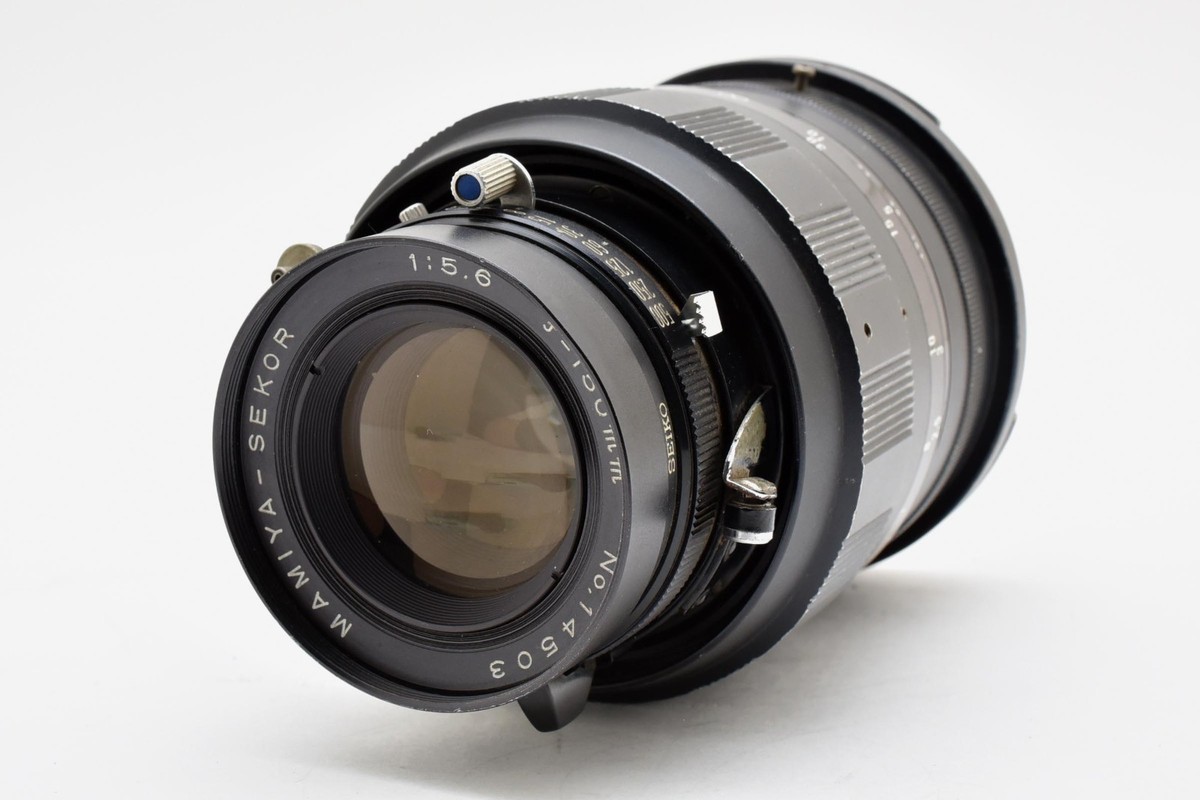 Mamiya 150mm f5.6 Sekor Lens Universal Press #317-2 | eBay