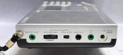 SONY World Band Receiver ICF-SW7600GR AM/FM/SW/SSB Radio Used