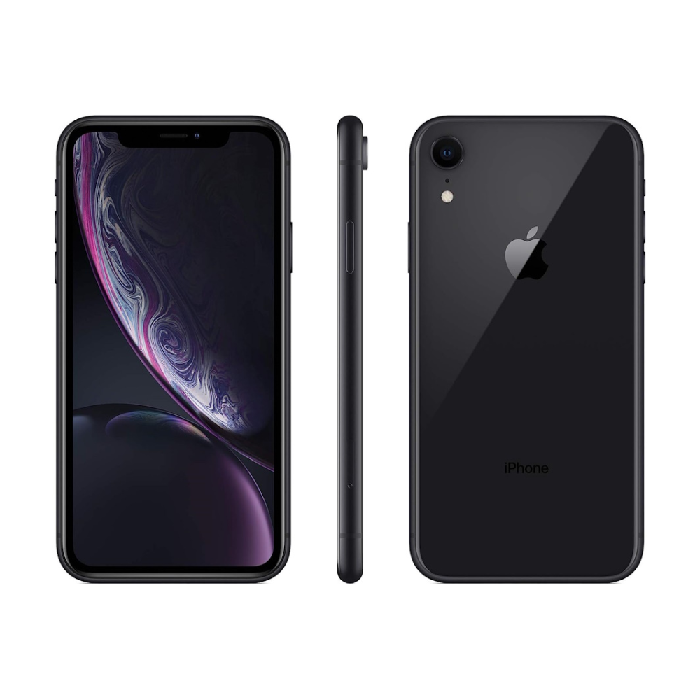 Apple iPhone XR - Black Yellow Blue - 64GB Unlocked Verizon